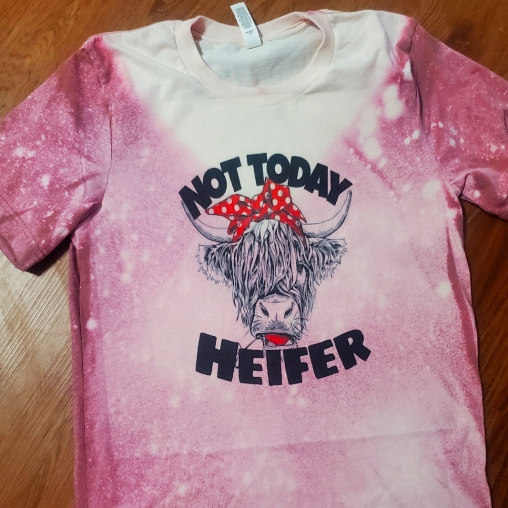 Not today heifer tee